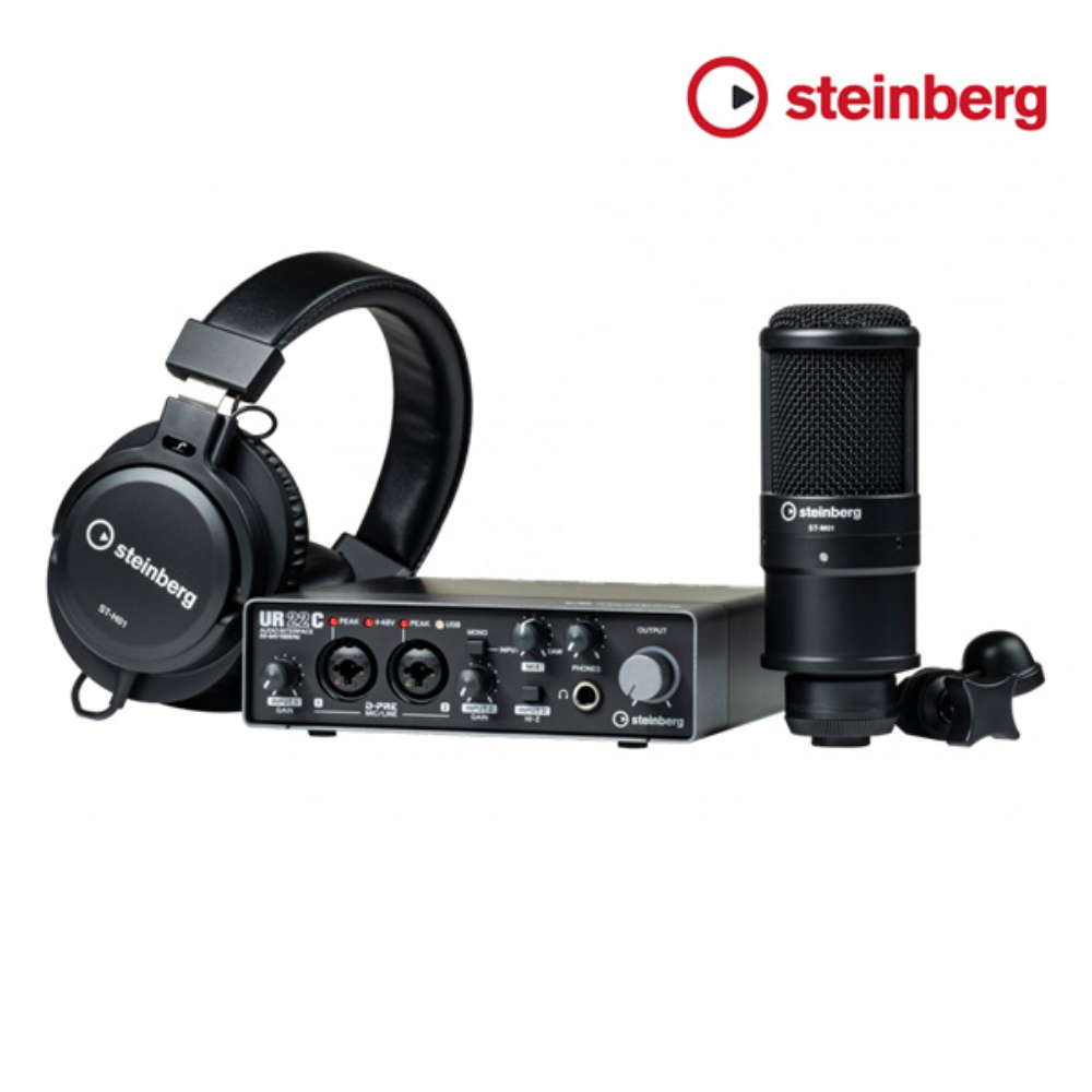 Steinberg UR22C Recording Pack 오디오인터페이스